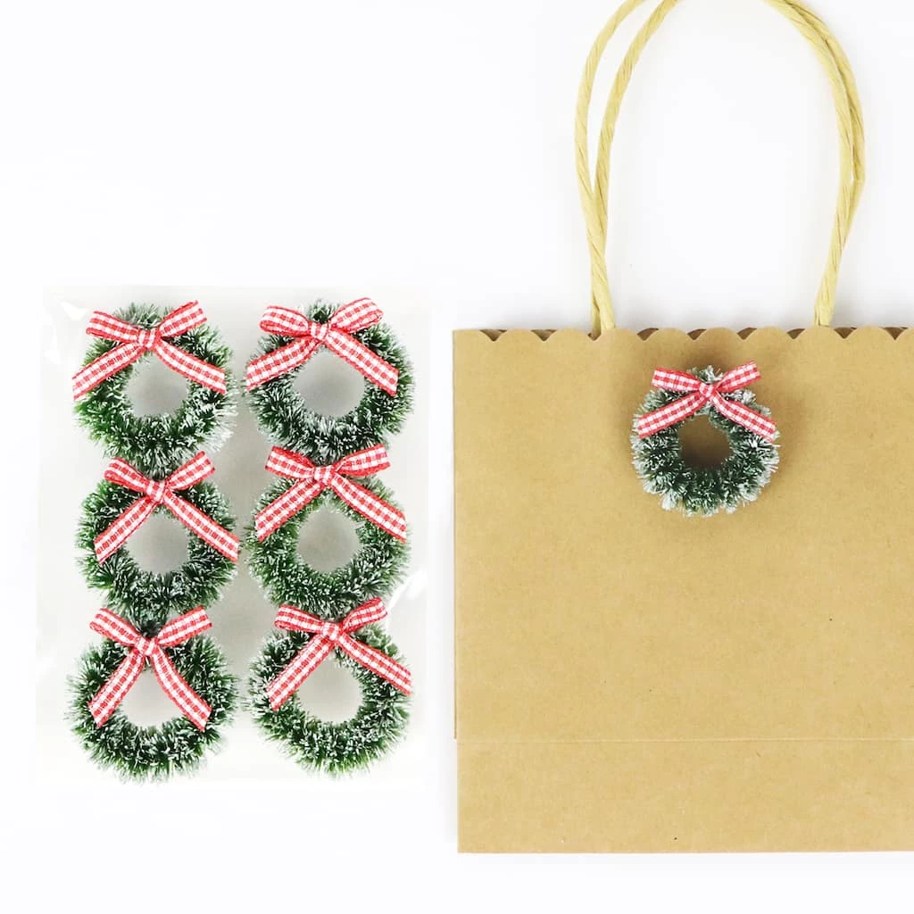 Buy π 3D Frosted Green Wreath π Christmas Stickers by Recollections™ π - Image 3