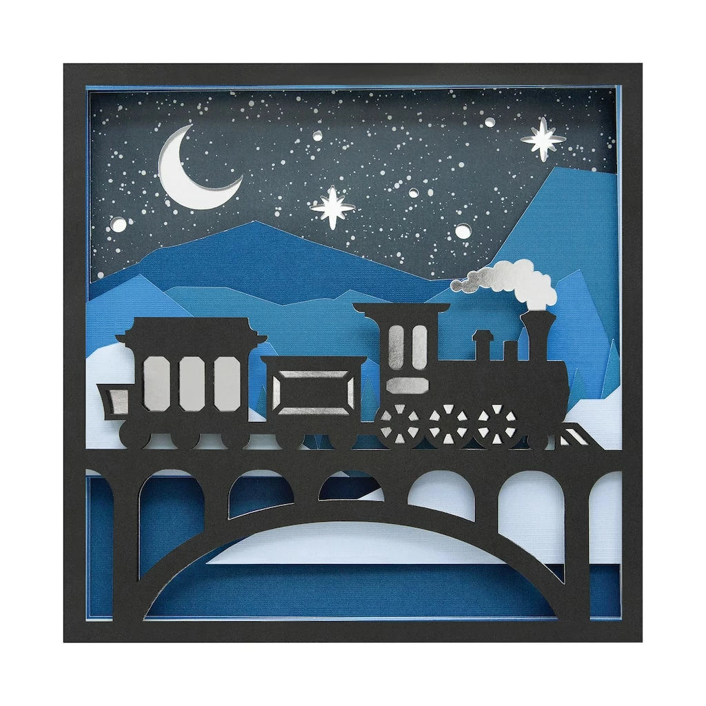 Cheapest π Midnight Train Paper Layering Kit by Recollections™ π Christmas β€οΈ - Image 2