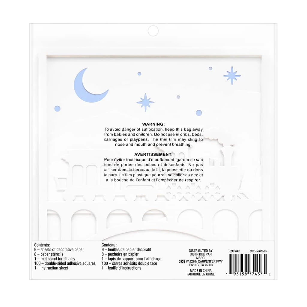 Cheapest π Midnight Train Paper Layering Kit by Recollections™ π Christmas β€οΈ - Image 4
