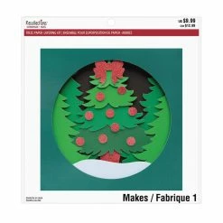 Best Pirce 👏 Trees Paper Layering Kit by Recollections™ 🔔 Christmas ❤️