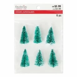 Wholesale 🔥 3D ❄ Christmas Tree Stickers by Recollections™ ⌛