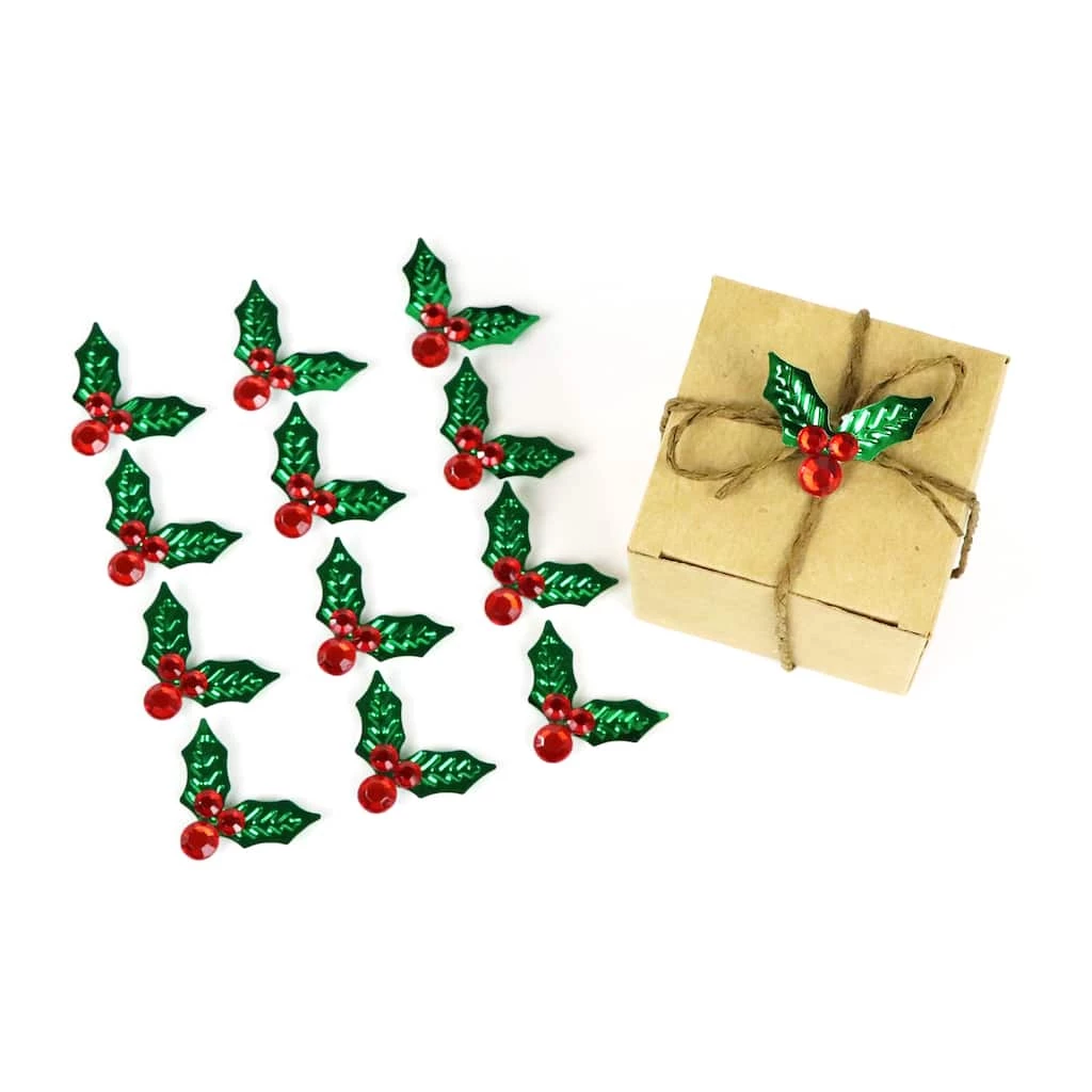Cheapest π Holly Berry Leaf β Christmas Stickers by Recollections™ β¨ - Image 3