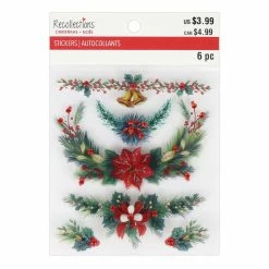 Top 10 😉 Christmas Wreath & Swag Stickers by Recollections™ 🔔