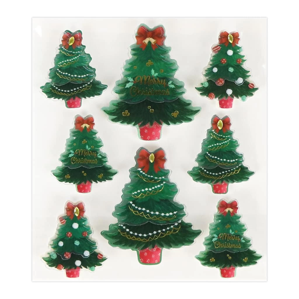 Outlet π Dimensional π Christmas Trees Stickers by Recollections™ β - Image 2