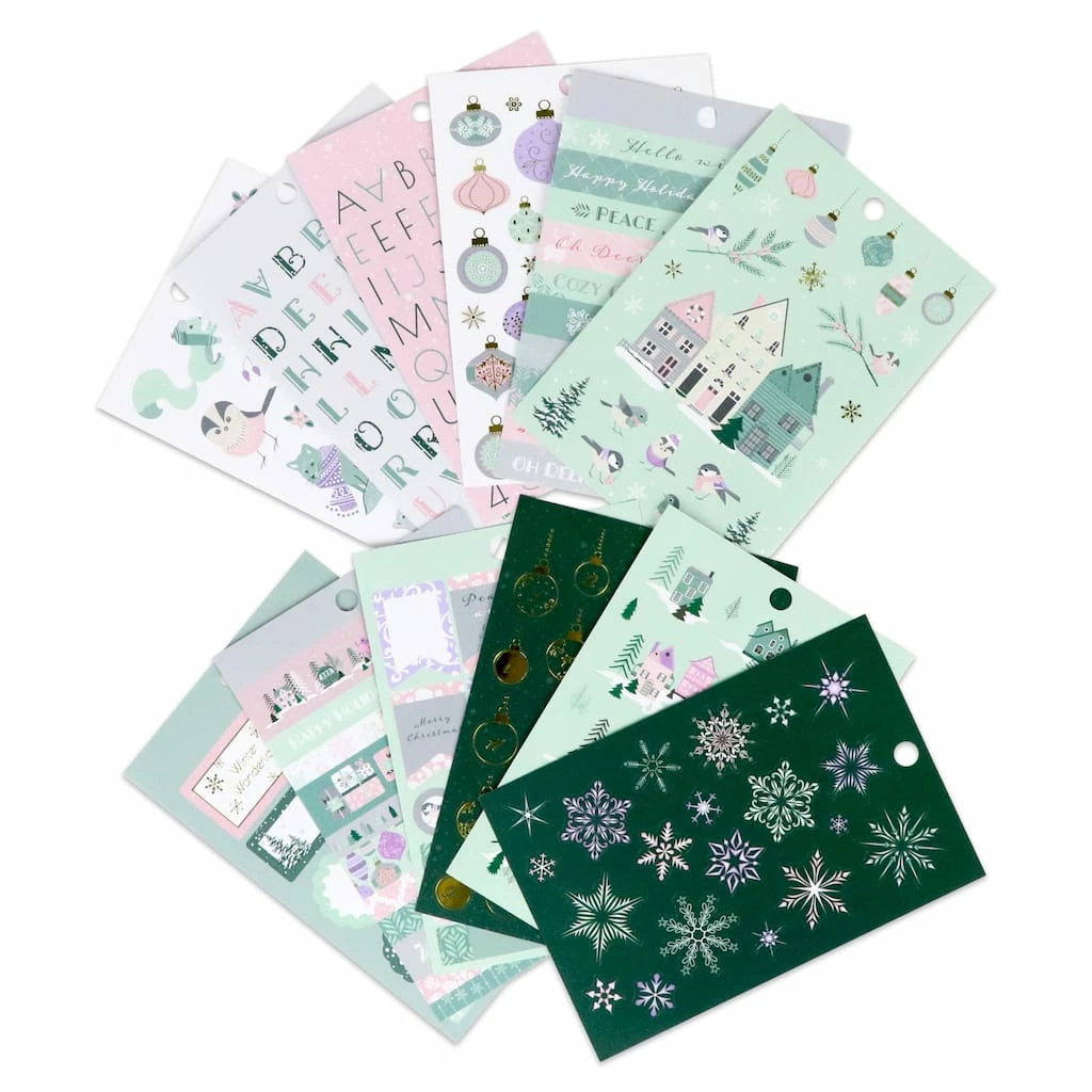 Flash Sale π Let it Snow π Christmas Sticker Book by Recollections™ βοΈ - Image 3