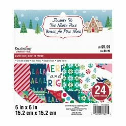 Best deal 😀 Journey to the North Pole Paper Pad by Recollections™, 6" x 6" 🤩