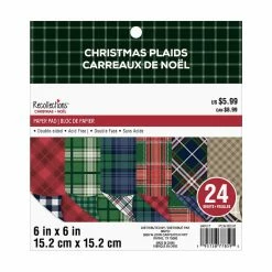 Cheapest β Christmas Plaids Paper Pad by Recollections™, 6" x 6" π