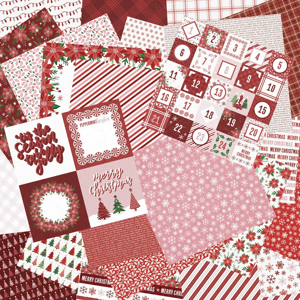 Hot Sale β Peppermint Stripe Paper Pad by Recollections™, 6" x 6" π - Image 3