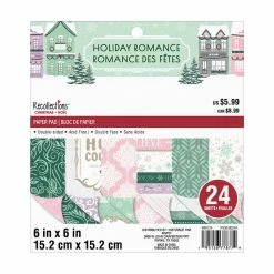 Best Pirce 🛒 Holiday Romance Paper Pad by Recollections™, 6" x 6" ⌛