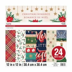 Flash Sale ⌛ Christmas Romance Paper Pad by Recollections™, 12" x 12" ✨
