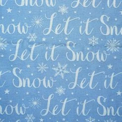 Budget π Let It Snow Cotton Fabric by Loops & Threads® β€οΈ