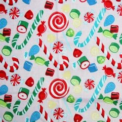 Best reviews of π Candy Cane Cotton Fabric by Loops & Threads® β
