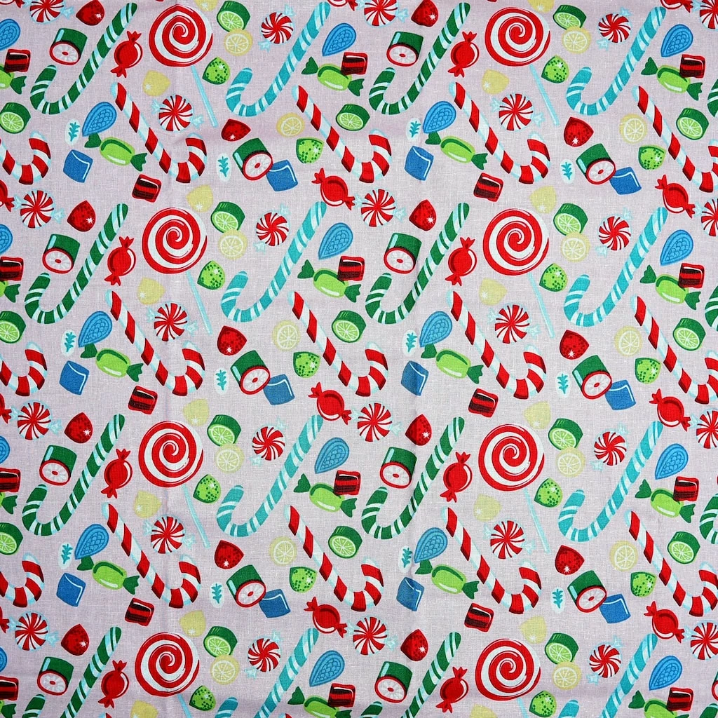 Best reviews of π Candy Cane Cotton Fabric by Loops & Threads® β - Image 2