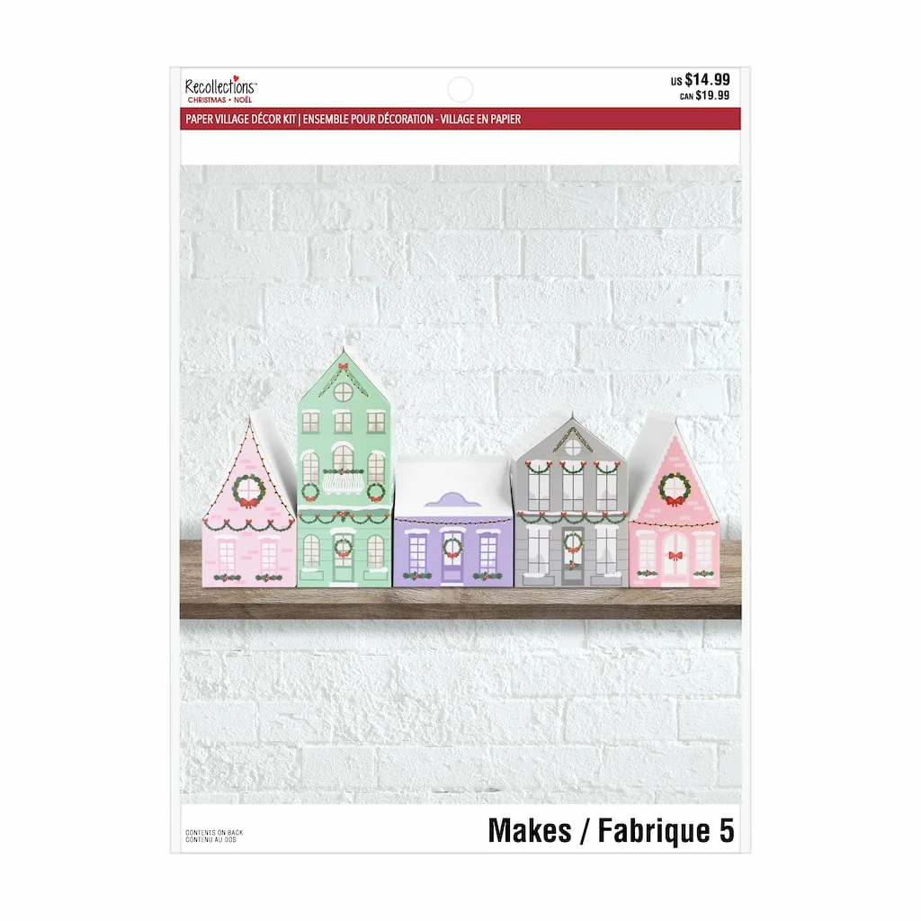 Flash Sale π Paper Village Décor Kit by Recollections™ π Christmas π