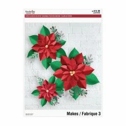 Deals ✔️ Paper Red Poinsettia Décor Kit by Recollections™ 🔔 Christmas ✨