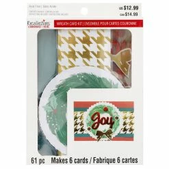 Best Pirce 🔥 4" x 6" Wreath Card Kit by Recollections™ ⌛