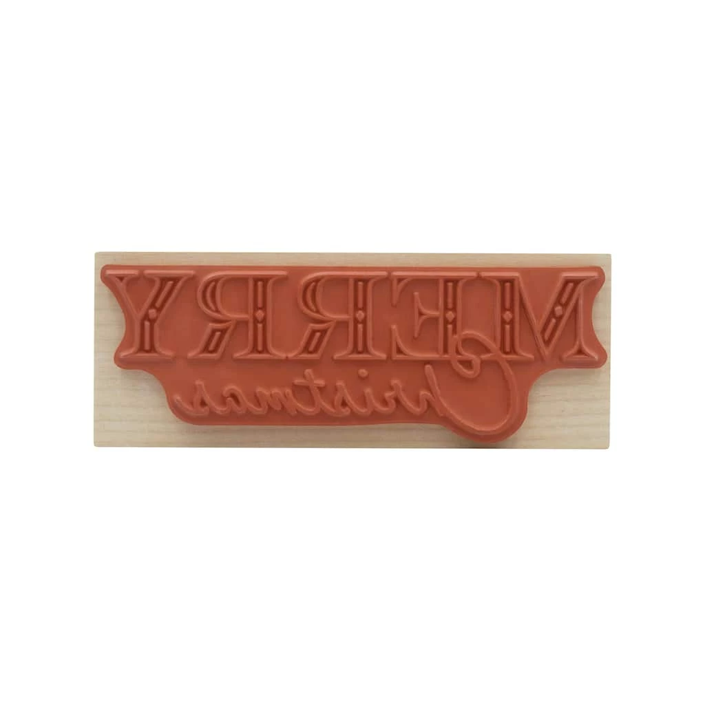 Budget β€οΈ Merry π Christmas Wood Stamp by Recollections™ π€© - Image 3