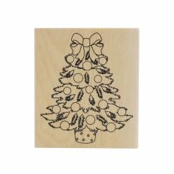 Buy 🎉 Christmas Tree Wood Stamp by Recollections™ 🔔