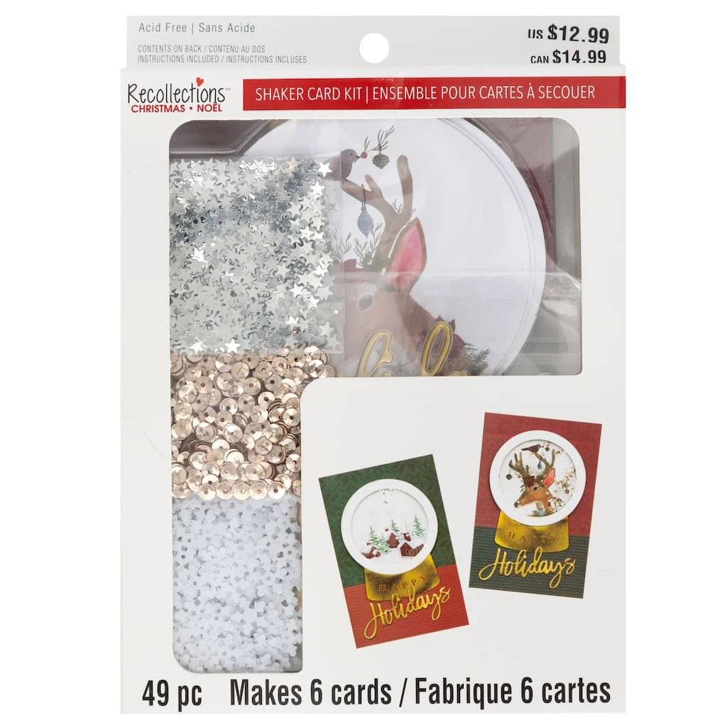 Buy β¨ Christmas Shaker Card Kit by Recollections™ π