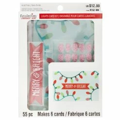 Brand new π Christmas Lights Card Kit by Recollections™ π