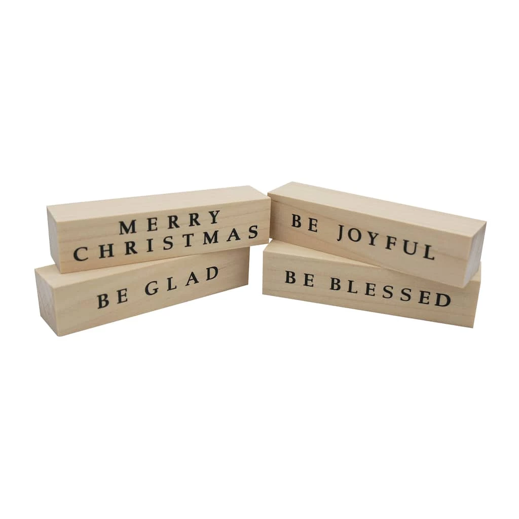 Top 10 𧨠Be Joyful Wood Stamp by Recollections™, 4ct. 𧨠- Image 3