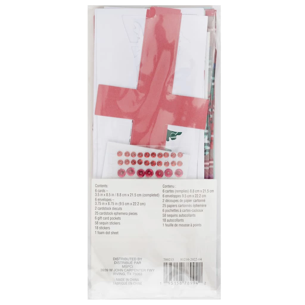 Budget π Mistletoe Slimline Cardmaking Kit by Recollections™ β - Image 3