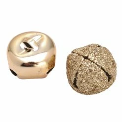 Promo 🛒 20mm Shiny & Glitter Gold Bells Mix by Creatology™ 🥰