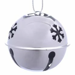 Coupon 🔥 48mm Silver Snowflake Bells by Creatology™ 🥰