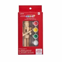 Hot Sale 💯 6" Wood Gingerbread Nutcracker Craft Painting Kit by Creatology™ 🎄 Christmas 🔔
