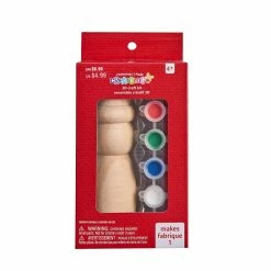 Flash Sale 🛒 6" Wood Snowman 3D Craft Painting Kit by Creatology™ 🎅 Christmas 🛒