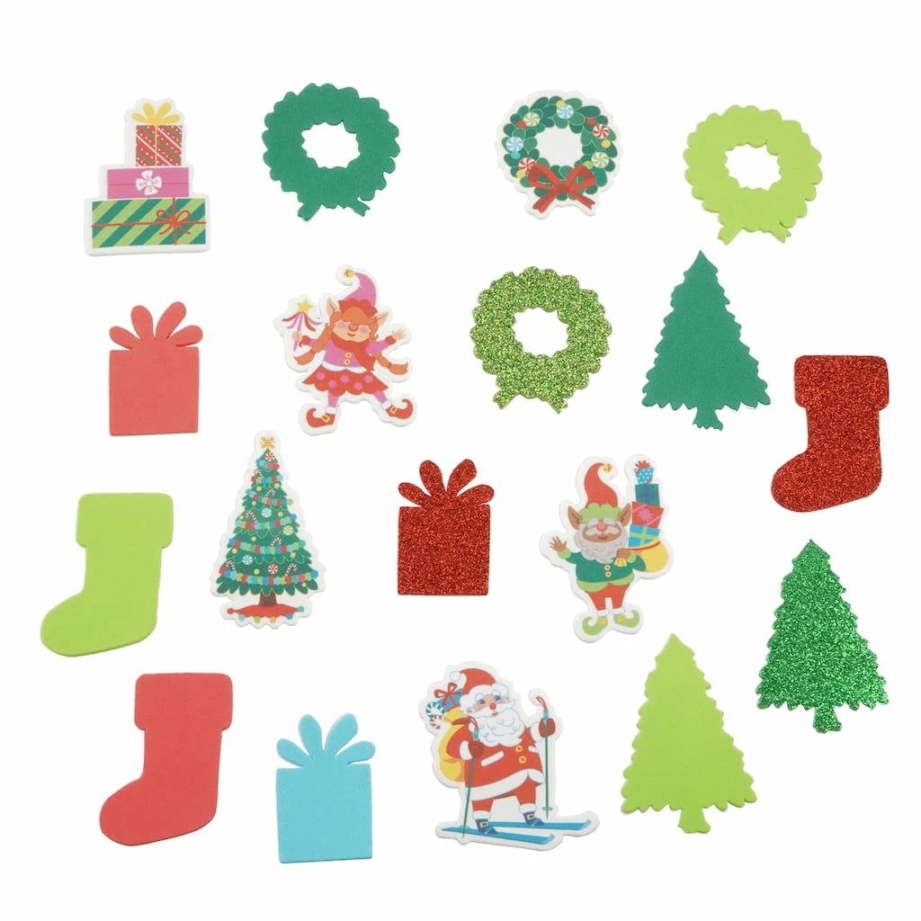 Best Pirce 𧨠Christmas Characters Foam Stickers by Creatology™, 120ct. π