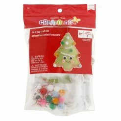 Cheapest ⭐ Christmas Tree Felt Sewing Kit by Creatology™ 😀