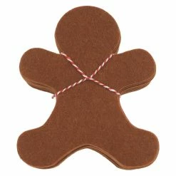 Coupon 🔥 Gingerbread Felt Shapes by Creatology™, 18ct. 🧨