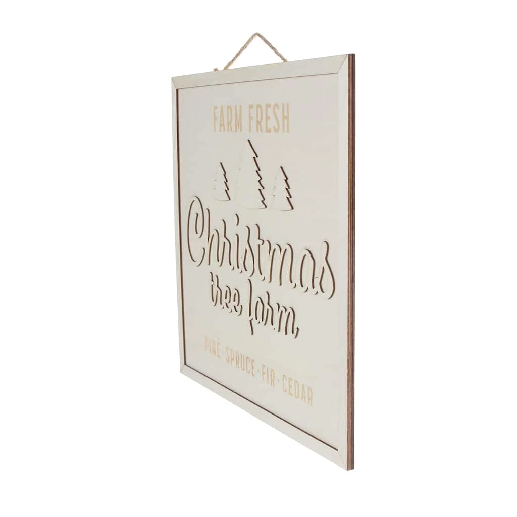 Brand new βοΈ Unfinished β Christmas Tree Farm Wall Plaque by Make Market® π - Image 2