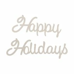 Best deal π Unfinished Happy Holidays Sentiment by Make Market® βοΈ