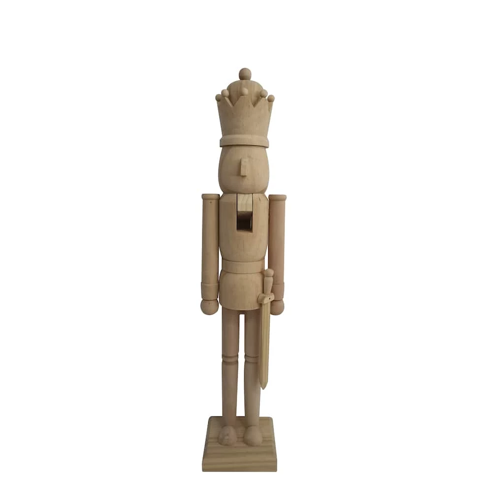 Hot Sale π₯° 24" DIY Wood King Nutcracker by Make Market® β¨