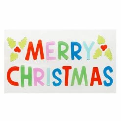 New ⌛ Merry 🎄 Christmas Gel Clings by Creatology™ 💯