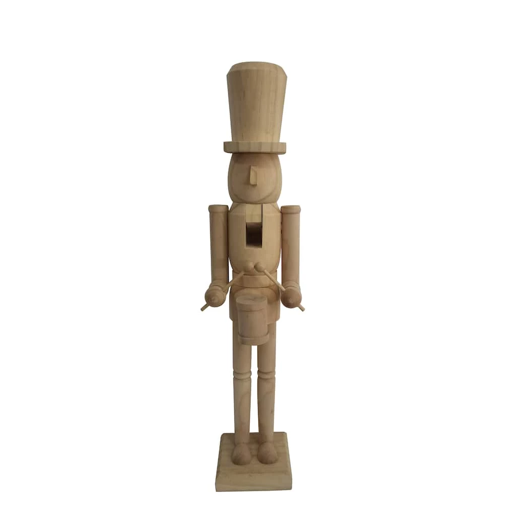 Cheap π 24" DIY Wood Drummer Nutcracker by Make Market™ βοΈ