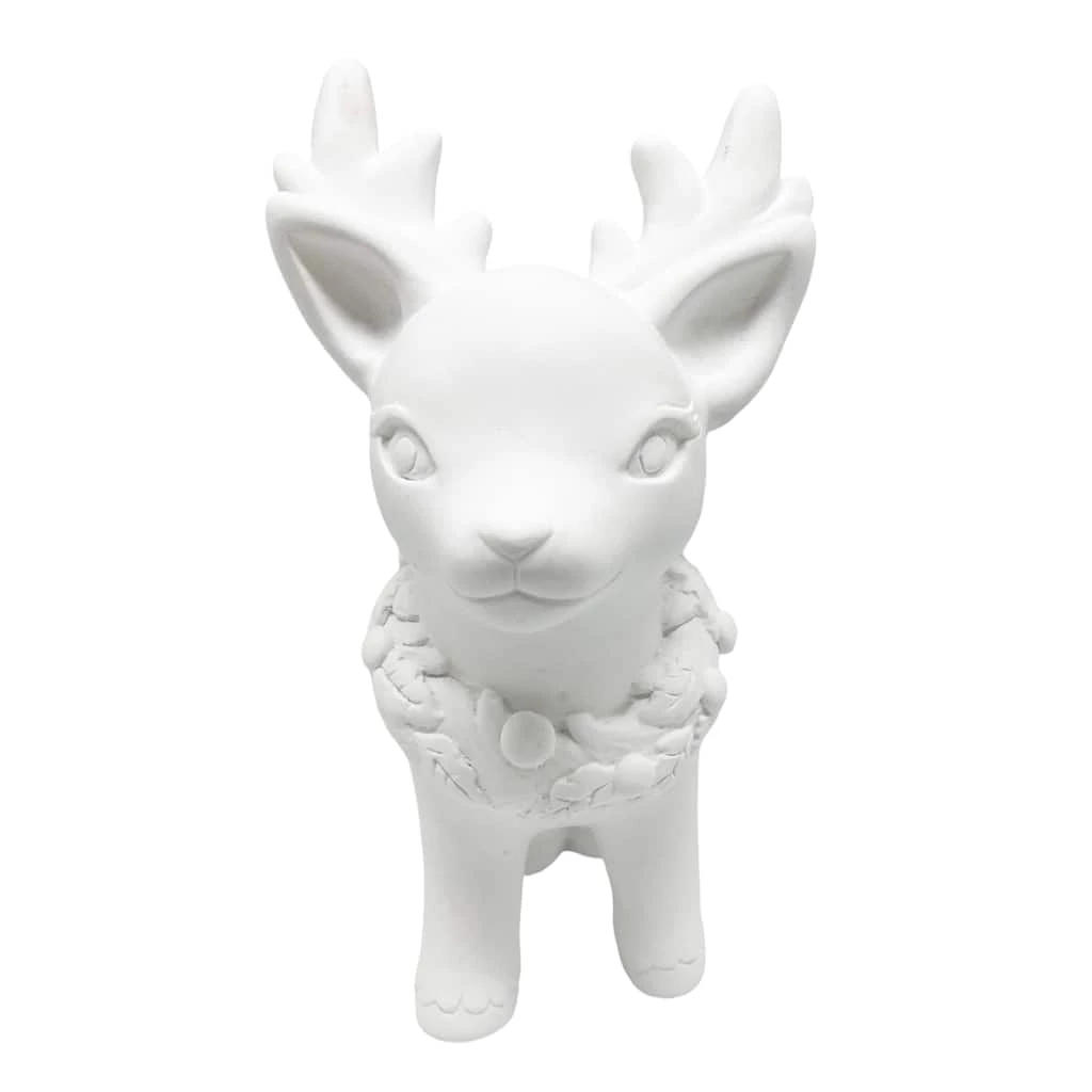 Cheap β€οΈ 8" D.I.Y. Plaster Reindeer Décor by Make Market® π Christmas β€οΈ