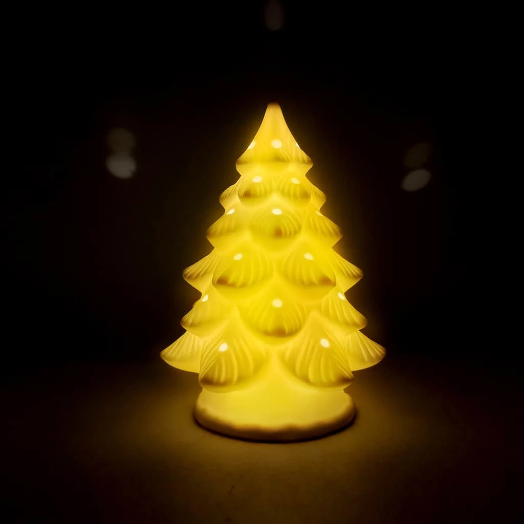 Promo β€οΈ 8" DIY Pre-Lit Ceramic Holiday Tree Décor by Make Market® π Christmas π€© - Image 2
