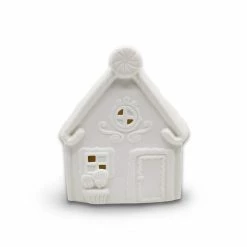 Budget ✨ 6" DIY Pre-Lit Ceramic Gingerbread House Décor by Make Market® 🔔 Christmas 🛒