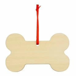 Best Sale ⌛ 4" Bone Shape Sublimation Plywood Ornament by Make Market® 👍
