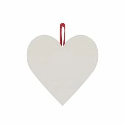 Promo 🤩 4" Unfinished Wood Heart 🔔 Christmas Ornament by Make Market® 🥰