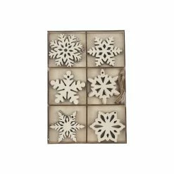 Brand new π D.I.Y. Wood Snowflake Tag Set by Make Market® π
