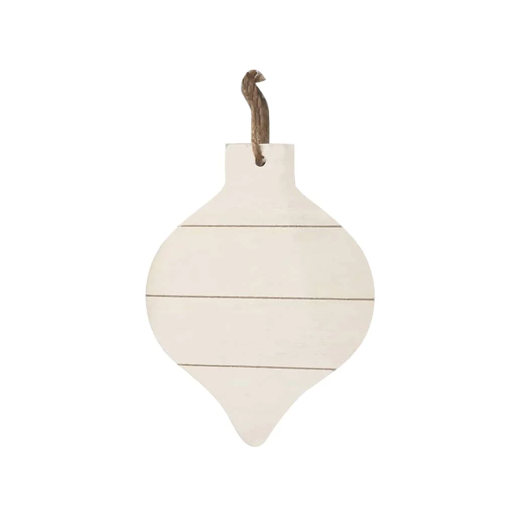 Budget π 6.5" D.I.Y. Shiplap Onion Ornament Wall Décor by Make Market® π