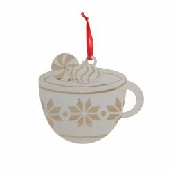Coupon β 4.5" D.I.Y. Wood Burned Coffee Cup Ornament by Make Market® π Christmas π―