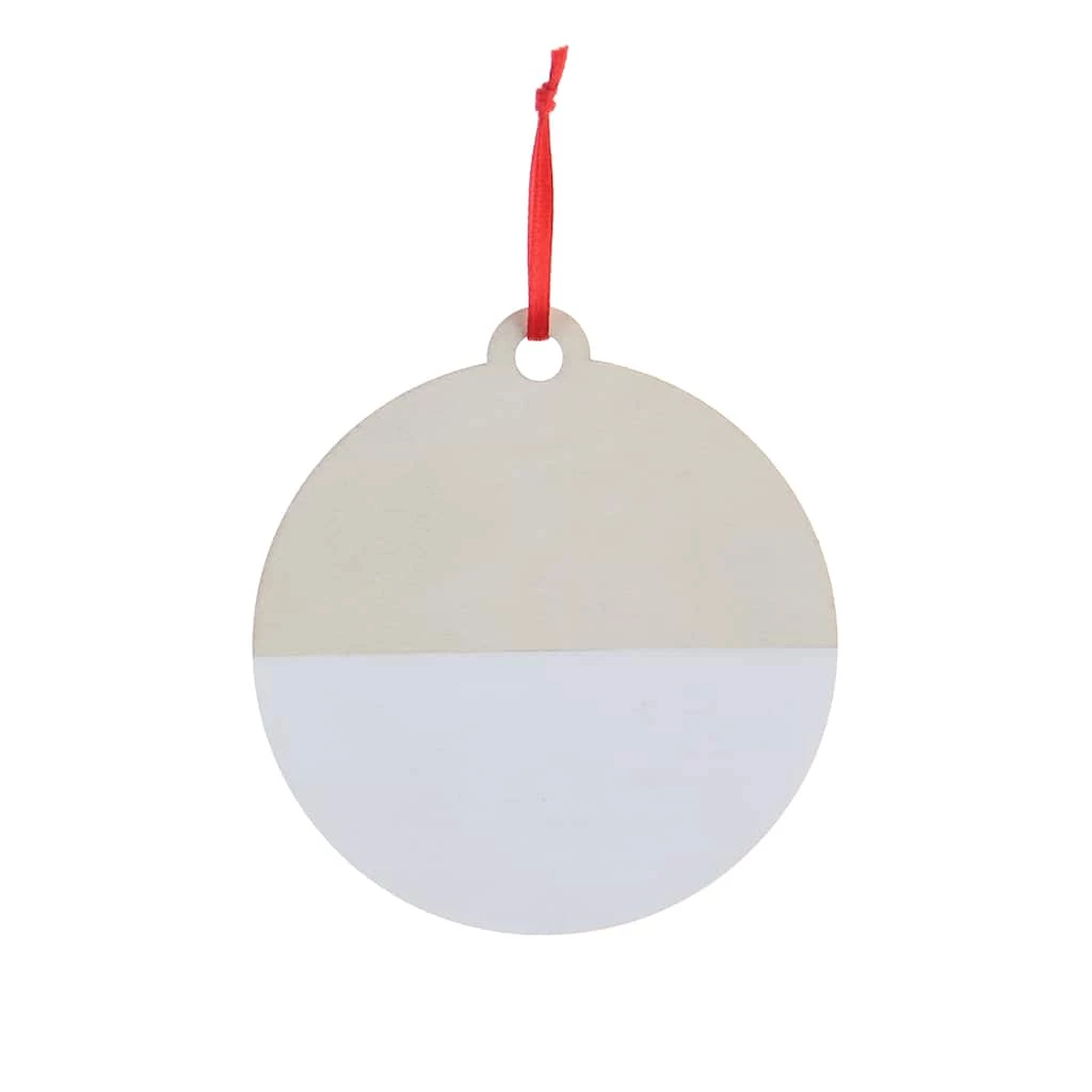 Cheapest π 4" Wood with White Dip Ornament by Make Market® π
Christmas π
