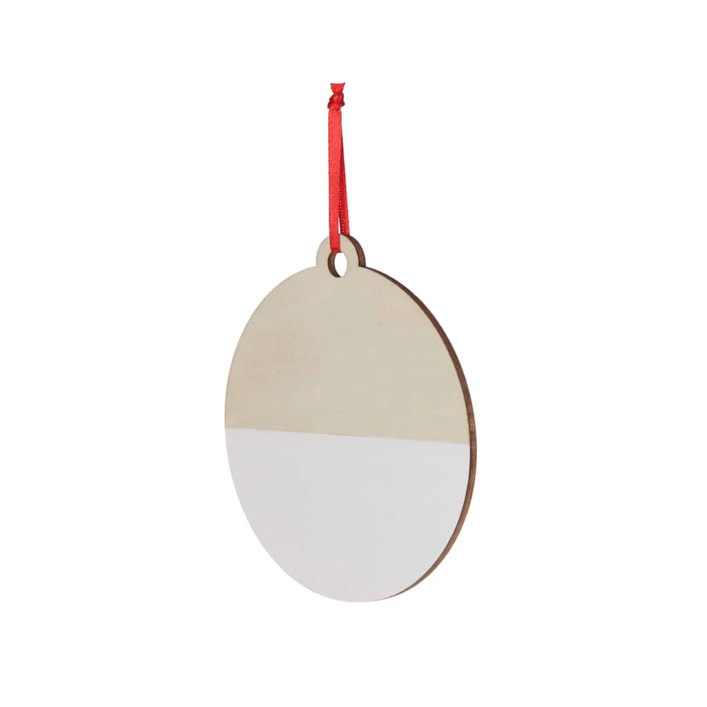 Cheapest π 4" Wood with White Dip Ornament by Make Market® π
Christmas π - Image 2
