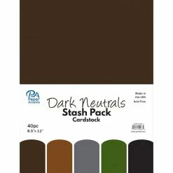 Best reviews of ⌛ PA Paper™ Accents Dark Neutrals Stash Pack 8.5" x 11" Cardstock, 40 sheets by PA Paper Accents 🎉