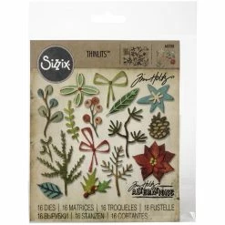 Cheap 😉 Sizzix® Thinlits® Funky Festive Die Set by Tim Holtz® 🔔